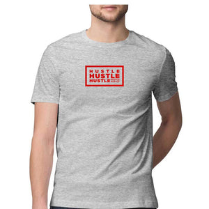 TrueTech HUSTLE! T-Shirt for Men (Red)